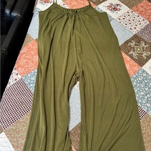Olive Green Women's Jumpsuit